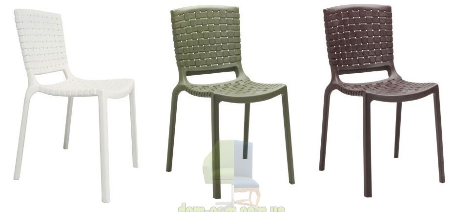 Плетеный пластиковый стул Pedrali Tatami 305