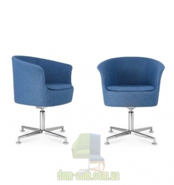 Поворотное дизайнерское кресло Noti Tulli