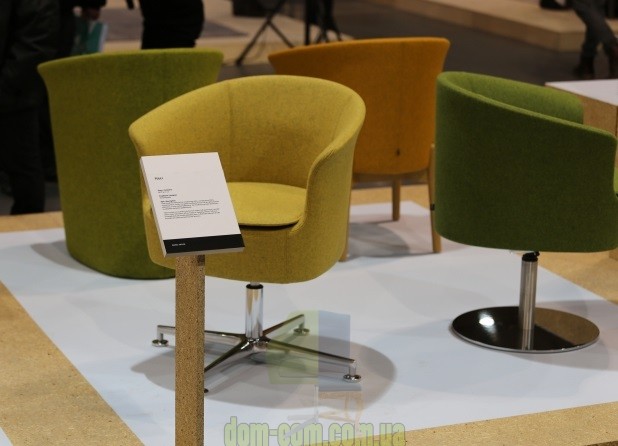 Поворотное дизайнерское кресло Noti Tulli