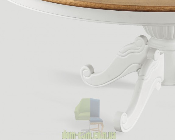 Большой обеденный стол с поворотной столешней DB004846 DB004847 