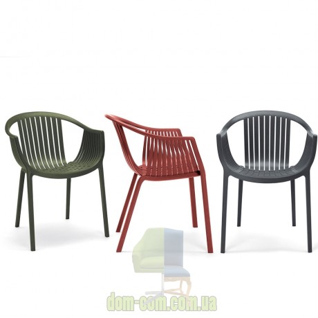 Плетеное пластиковое кресло Pedrali Tatami 306