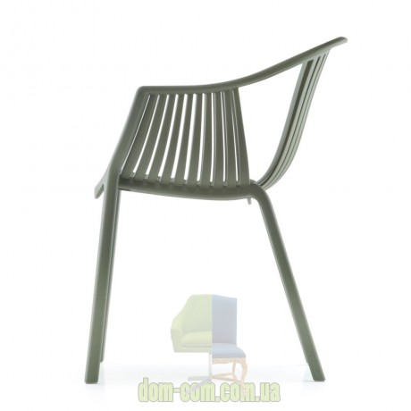 Плетеное пластиковое кресло Pedrali Tatami 306