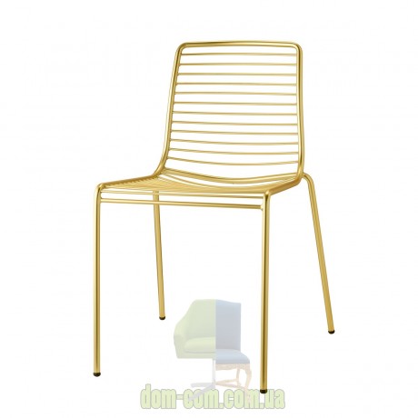 Стул с латунным покрытием SCAB Italia Summer 2522