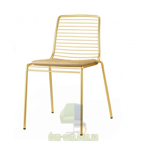 Стул с латунным покрытием SCAB Italia Summer 2522