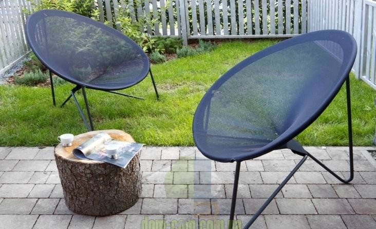 Оригинальное дизайнерское кресло для улицы Noti Comfee