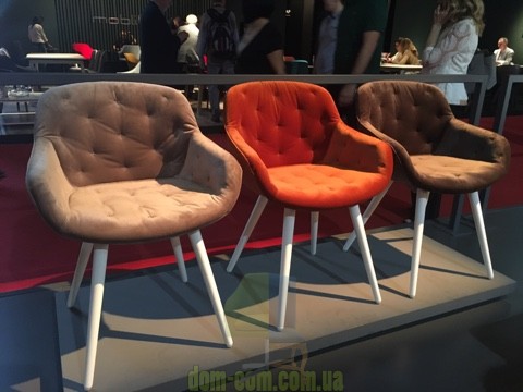 Современное кресло с утяжками Calligaris Igloo CS/1841