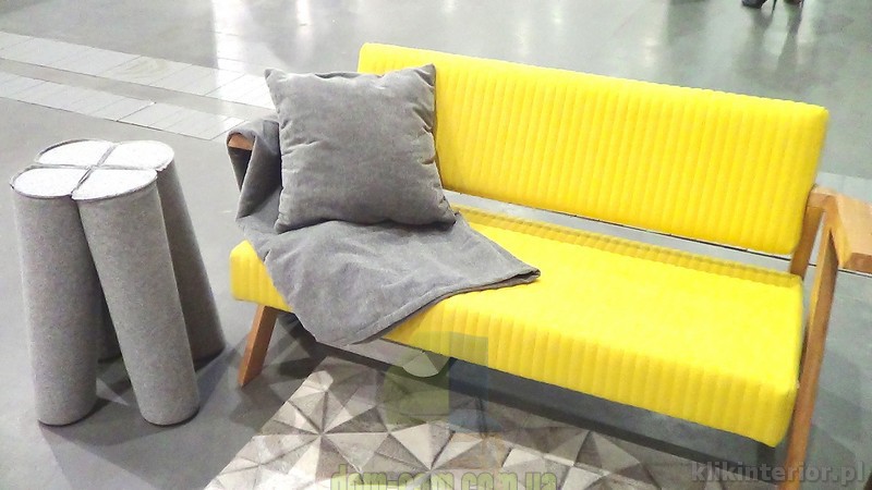 Мягкий табурет-стол Noti Trefle