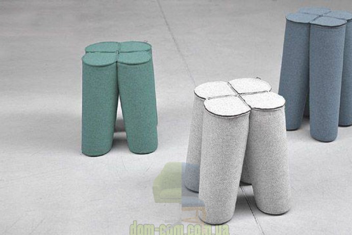 Мягкий табурет-стол Noti Trefle