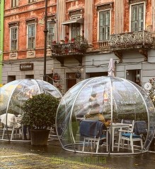 Купольный прозрачный шатер Igloo 360 Astreea