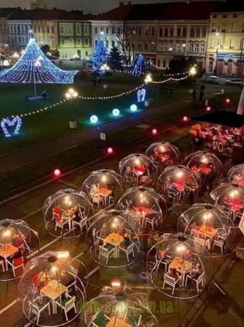 Купольный прозрачный шатер Igloo 360 Astreea