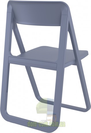 Складной стул для улицы Dream Siesta 079 серо-голубой
