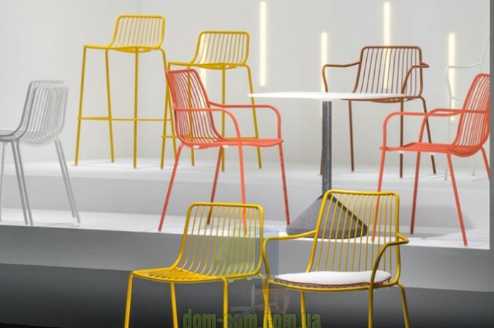 Металлическое кресло Pedrali Nolita Lounge 3659