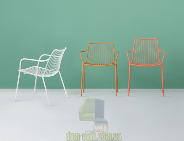 Металлическое кресло Pedrali Nolita Lounge 3659