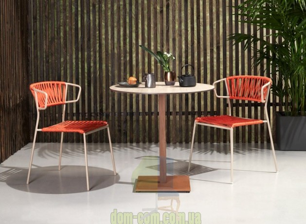 Штабелируемый стул с подлокотниками SCAB Design Lisa Filo 2869