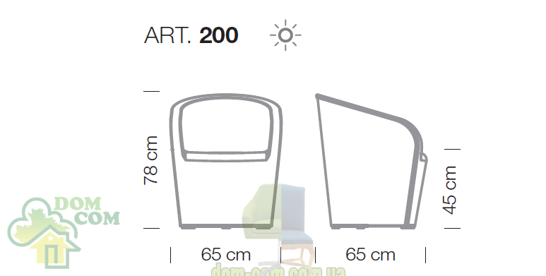 Кресло Metalmobil Syt 200