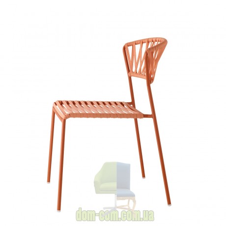 Необычный стул со спинкой из ленты SCAB Design Lisa Club