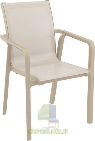 Удобный стул для улицы Pacific Siesta 023 бежевый