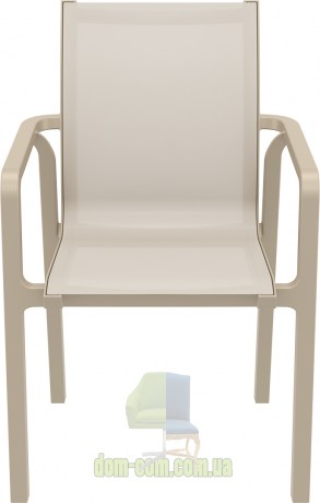 Удобный стул для улицы Pacific Siesta 023 бежевый