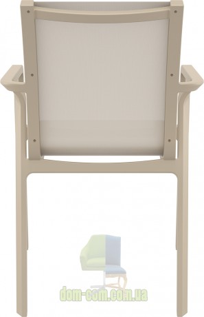 Удобный стул для улицы Pacific Siesta 023 бежевый