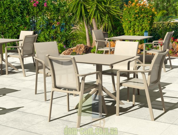 Удобный стул для улицы Pacific Siesta 023 бежевый