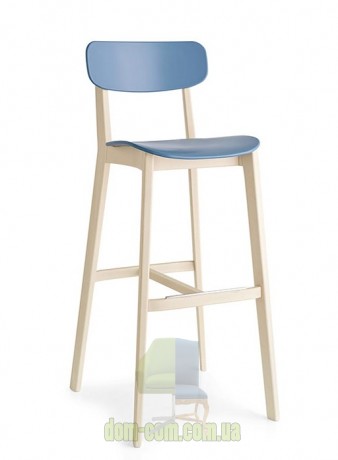 Барный деревянный стул Calligaris Cream CS/1460