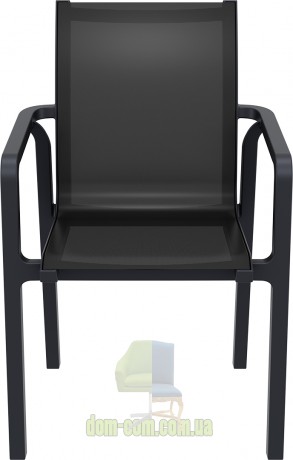 Удобный стул для улицы Pacific Siesta 023 черный
