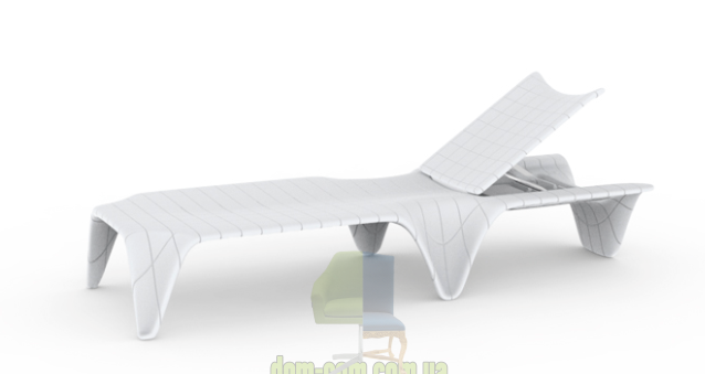 Неординарный штабелируемый шезлонг Vondom F3