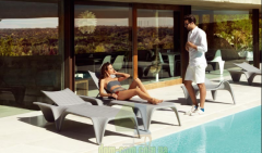 Неординарный штабелируемый шезлонг Vondom F3
