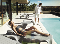 Неординарный штабелируемый шезлонг Vondom F3