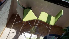 Стул барный из гнутой фанеры Delta Luka