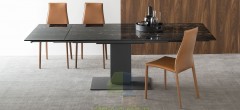 Современный стул в натуральной коже Calligaris Aida plus CS/1484