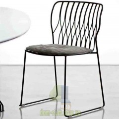 Изящный металлический стул Bontempi Casa Freak Dining