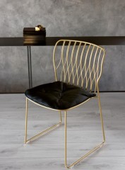 Изящный металлический стул Bontempi Casa Freak Dining