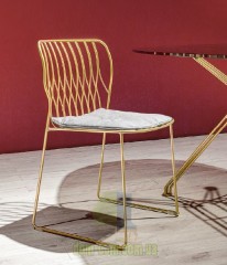 Изящный металлический стул Bontempi Casa Freak Dining