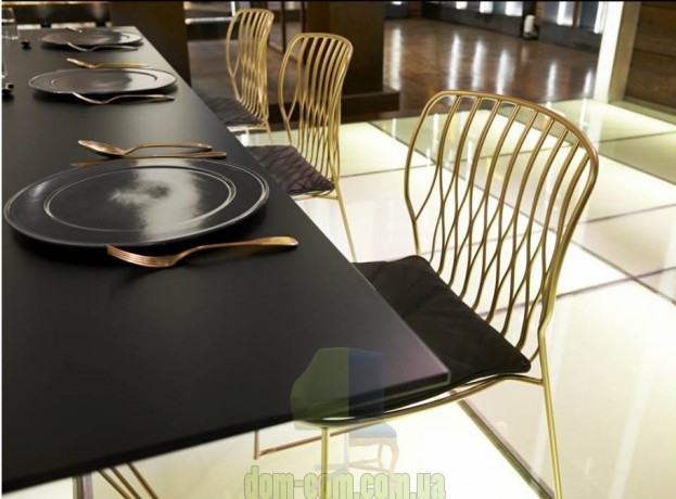 Изящный металлический стул Bontempi Casa Freak Dining