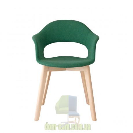 Кресло на буковом каркасе SCAB Design Natural Lady B Pop 2844