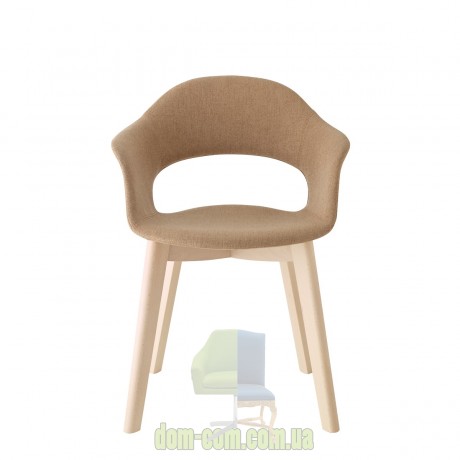 Кресло на буковом каркасе SCAB Design Natural Lady B Pop 2844