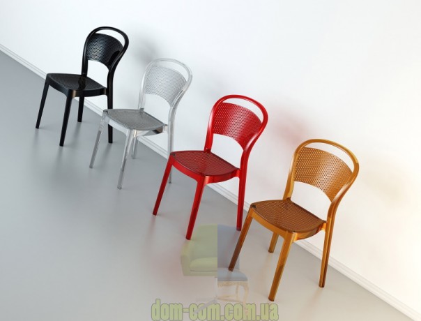 Венский стул из поликарбоната Bee Siesta 021 прозрачный 