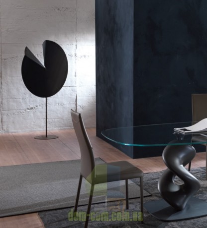 Большой дизайнерский стол на скульптурной ноге Ozzio Italia Liquid Big