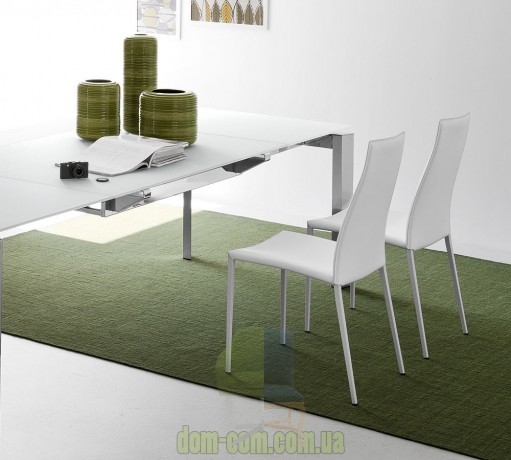 Современный стул в регенерированной коже Calligaris Aida CS1452