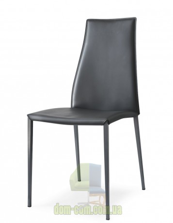 Современный стул в регенерированной коже Calligaris Aida CS1452
