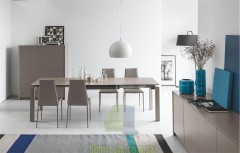 Современный стул в регенерированной коже Calligaris Aida CS1452