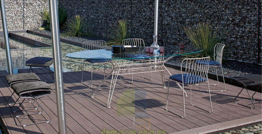 Дизайнерский металлический стул для улицы Bontempi Casa Freak Outdoor