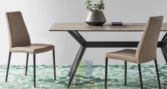 Мягкий стул на металлическом каркасе Calligaris Aida soft  CS1452