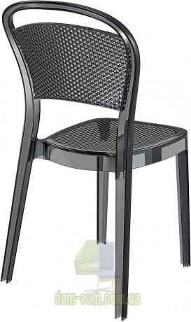 Венский стул из поликарбоната Bee Siesta 021 черный прозрачный 