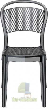 Венский стул из поликарбоната Bee Siesta 021 черный прозрачный 