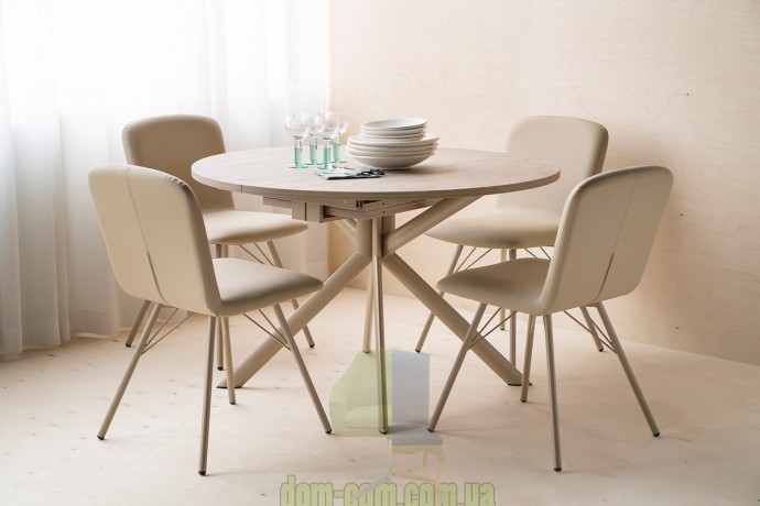 Круглый современный стол Connubia Giove CB/4739