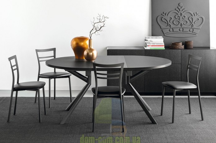 Круглый современный стол Connubia Giove CB/4739