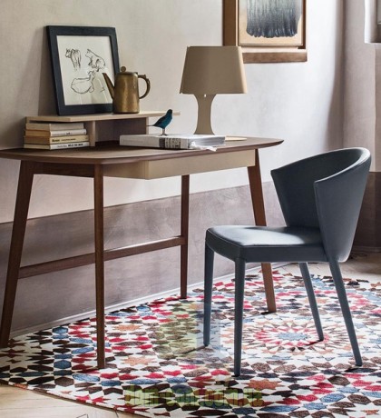 Удобный стул с изогнутой спинкой Calligaris Amelie CS/1442