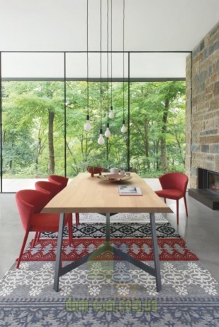 Удобный стул с изогнутой спинкой Calligaris Amelie CS/1442